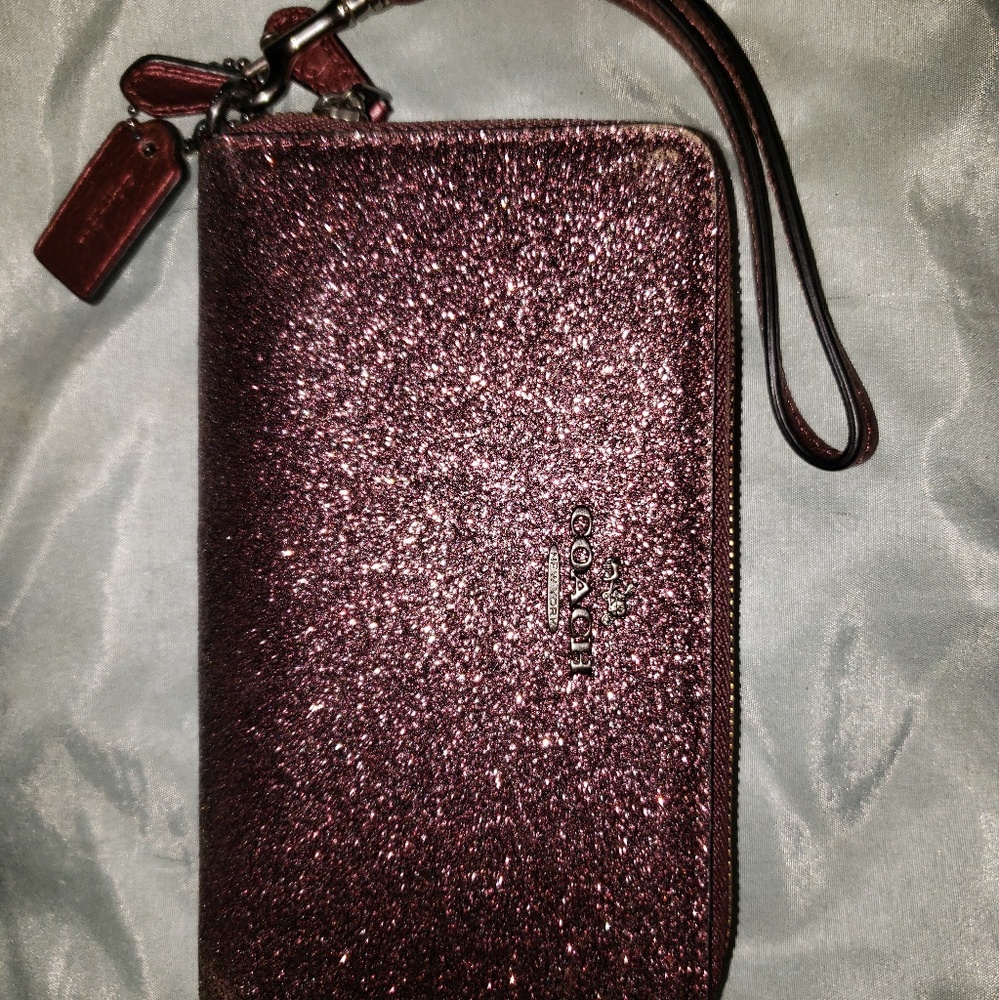 Coach double zip wallet - NWOT